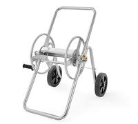 VEVOR Chariot enrouleur de tuyau, capacité du tuyau d'eau 1,5 cm et 53 m (tuyau non inclus), outils mobiles avec roues, plantation extérieure en acier avec revêtement poudre pour jardin, cour, pelouse
