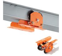 VEVOR Chariot Manuel pour Palan Électrique 499 kg Chariot à Poutre en I, Compatible PA200 PA250 PA300 PA400 PA500, Largeur de Bride Réglable 68-110 mm, pour Poutres Droites et Courbes, Roues Doubles