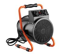VEVOR Chauffage de Serre 2000 W Chauffage Soufflant Électrique Portable, avec Modes Chauffage et Ventilation, pour Serre de Jardin, Maison et Bureau, Angle Réglable 25°, IPX4, Protection Surchauffe