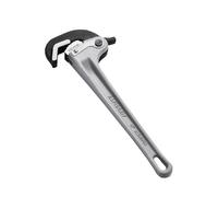 VEVOR Clé serre-tubes droite 35,6 cm – Aluminium, mâchoire 60CRV, réglage automatique