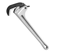 VEVOR Clé Serre Tubes Droite 45,7 cm, Tuyau à Griffe en Aluminium e Plomberie avec Réglage Automatique de la Mâchoire, Portable et Poignée Ergonomique, pour Conduites d'Eau, Réparations Auto