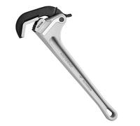 VEVOR Clé Serre Tubes Droite 45,7 cm, Tuyau à Griffe en Aluminium e Plomberie avec Réglage Automatique de la Mâchoire, Portable et Poignée Ergonomique, pour Conduites d'Eau, Réparations Auto