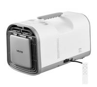 VEVOR Climatiseur Portable pour Camping 3000 BTU 530 W, Climatiseur Mobile pour Tente, Camping-Car, Compatible DC 24 V / AC, avec Télécommande Panneau Tactile, Refroidissement Seul, Minuterie 24 h