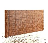 VEVOR Clôture en roseau naturel, 5 x 1,7 m, canisse en roseau, brise-vue de balcon, écran de confidentialité décorative pour terrasse extérieure, séparation de jardin, aménagement paysager, marron