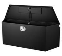 VEVOR Coffre de remorque Truckbox 1245 x 353 x 470 mm en acier, coffre de rangement pour outils pouvant supporter une charge de 50 kg avec serrure et clés, coffre de remorque pour plateformes de charg