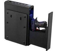 VEVOR Coffre-Fort Pour 1 Pistolet et 1 Chargeur Verrouillable et Coulissant Pour Bureau Noir