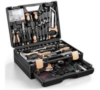 VEVOR Coffret à Outils 394 Pièces Kit d'Outils pour Maison en Acier Qualité | avec Mallette de Rangement Portable, Marteau, Clés et Pinces, pour Entretien, Réparations Quotidiennes et DIY Bricolage