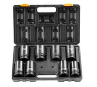 VEVOR Coffret Douilles à Chocs 2,54 cm 8PCs à 6 Pans Kit pour liquet