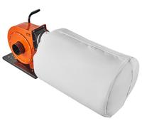 VEVOR Collecteur de poussière 1 CV, 460 CFM de débit d'air Collecteur de poussière roulant avec 21 gallons de sac de collecte de poussière 2,5 microns de filtration de sac Collecteur de poussière mobi