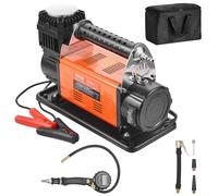VEVOR Compresseur d'air 12 V haute performance - avec manomètre numérique, kit de gonflage de pneus, gonfleur de pneus portable avec 7,06 CFM, pompe à air tout-terrain 150 PSI avec adaptateurs