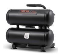 VEVOR Compresseur d'Air Compact Portable Sans Huile Réservoir 18 L 90 PSI 650 W