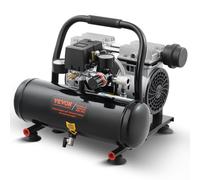VEVOR Compresseur d'Air Compact Portable Sans Huile Réservoir 4 L 7 bar 635 W