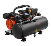 VEVOR Compresseur d'air JR880-2GAL sans huile réservoir acier 8 L 860 W 8 bar 120 PSI silencieux