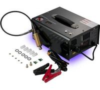 VEVOR Compresseur d'air PCP 12 V DC, compresseur PCP 4500 Psi, compresseur d'air de paintball 30 MPa, compresseur d'air PCP portable, pompe à air de fusil PCP 220 V AC, arrêt automatique pour pompe de