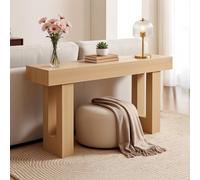 VEVOR Console d’Entrée 160 cm de Longueur, Table Console de Style Campagnard, Table d'Appoint Rectangulaire en Bois, Étroite et Longue, Meuble de Rangement pour Couloir, Chambre, Salon, Vestibule