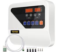 VEVOR Contrôleur de chauffage de sauna 400V Poêle de sauna Contrôleur numérique, Poêle de sauna Contrôleur numérique Affichage avecexterne 25 x 22 x 7,6 cm Contrôleur numérique externe pour hôtels et