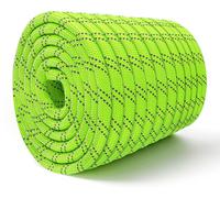 VEVOR, Corde en polyester de 19,1 mm x 67 m, tressée doublement, corde de traction néon vert, corde polyvalente pour amarres, escalade, camping et activités de plein air, résistance à la rupture de 88
