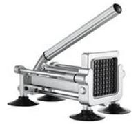 VEVOR Coupe-Frites Coupe-Légumes Multifonction en Inox avec 2 Lames Cuisine Argent