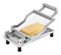 VEVOR Coupe-Fromage à Fil, Coupe-Beurre avec Lame de Coupe 1 cm et 2 cm, Trancheuse à Fromage Commerciale en Alliage d'Aluminium, Fil Amovible en Acier Inoxydable 316, pour Cuisine Boulangerie