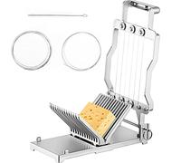 VEVOR Coupe-fromage avec fil de 1 cm et 2 cm - Lame de coupe remplaçable en alliage d'aluminium - Outil de cuisson de cuisine