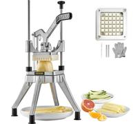 VEVOR Coupe Légumes Multifonctionnel Coupe-Frites Coupe Légumes en Cubes Utilisé pour Couper des légumes et des Fruits, notamment des concombres, des Pommes de Terre, des oignons (1/2 Pouce)