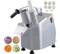 VEVOR Coupe-Légumes spirale Electrique 550W,Coupe Légumes Mandoline avec 5 Lames Capable de couper des légumes et des fruits sous différentes formes