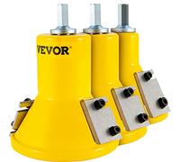 VEVOR Coupe-tenon, 25,4 mm, 38 mm et 50,8 mm, coupe-bûches en aluminium et en acier de qualité supérieure, avec deux lames droites et vis à boutons, kit Home Master, outil de démarrage commercial pour