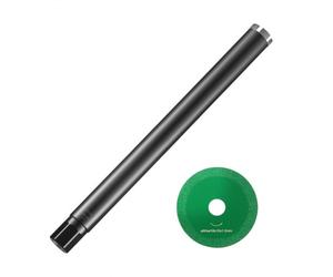 VEVOR Couronne Diamanté Humide de 50,8 mm, Profondeur de Perçage de 355 mm, Foret à Béton avec Lame de Scie, Filetage Intérieur 32-178 mm, Soudage au Laser, Foret Diamanté Humide pour Brique en Béton
