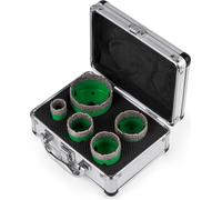 VEVOR Couronnes diamantées Set Premium 5 pcs. M14 22/35/40/50/65mm Perçage céramique