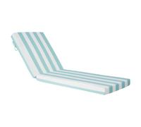 VEVOR Coussin pour chaise longue, 2032x660x98 mm, Coussin pour chaise longue d'extérieur, hydrofuge & grand teint, Coussin pour chaise longue avec bandes, Coussin de terrasse pour pont de piscine, ver