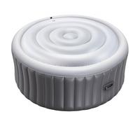 VEVOR Couvercle Gonflable Rond pour Spa 137 cm, Housse de Protection pour Spa Résistante aux Intempéries et à l'Eau, Couverture Thermique en PVC, Installation Facile, pour Extérieur Jardin, Blanc