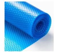 VEVOR Couverture solaire pour piscine, 10,97 x 5,49 m, bâches solaires rectangulaires pour piscine, épaisseur de 0,4 mm, protecteur de piscine pour piscine hors sol creusée, pour chauffer l'eau, bleu