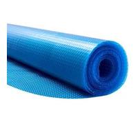VEVOR Bâche Solaire Piscine Ronde 5,5 m Couverture Solaire Piscine Bâche à Bulles 0,4 mm en Polyéthylène PE Absorption de Chaleur Jour et Rétention Chaleur Nuit pour Piscines Hors Sol Creusées, Bleu