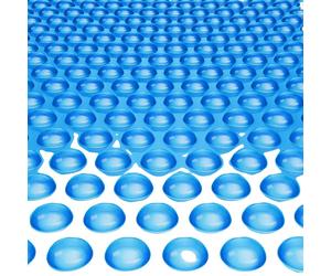 VEVOR Couverture solaire pour piscine, bâche thermique rectangulaire pour piscine, 12 x 6 m, bâche solaire pour piscine hors sol, 12 mils de couverture solaire, couverture de piscine, bleu