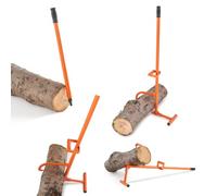 VEVOR Cric à bûches 1219 mm – Acier robuste 4 en 1, poignée métal, crochet réglable