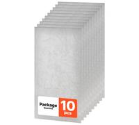 VEVOR Dalles de Plafond en PVC 605x1210 mm Lot de 10, Panneaux Décoratifs pour Plafond Suspendu Effet Marbre Blanc, PVC Expansé, Résistant à l'Eau, Découpe Facile, Facile à Nettoyer, Maison et Bureau
