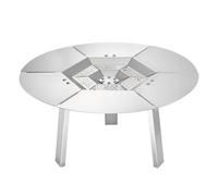 VEVOR Déflecteur de Chaleur pour Foyer Solo Stove Ranger 50,8 cm, Diffuseur de Chaleur Rond pour Brasero Bois, Acier Inoxydable, Pare-chaleur de Brûleur Amovible, pour Camping Cuisiner en Plein Air