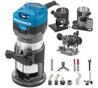 Frantools Défonceuse à bois Défonceuse multifonction Défonceuse de chants Exacte 710W Avec 4 bases
