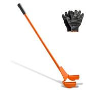 VEVOR Démonte Palette 907,18 kg Outil Démonte Palettes 114 cm Barre de Démontage pour Retrait Planches de Terrasse, Planchers, Charpentes, Toitures, Moulures, Cloisons Sèches, avec Tête Rabattable