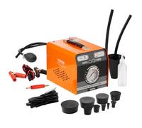 VEVOR Détecteur de Fuite de Carburant 8 L/min, Machine à Fumée Automobile EVAP 2 Modes Air et Fumée, DC 12 V, avec Pompe à Air Intégré et Manomètre, Testeur de Fuite de Tuyau Échappement Voiture
