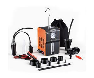 VEVOR Détecteur de Fuite de Fumée avec Pompe à Air et Manomètre Intégrés, 12 V CC, Machine à Fumée Automobile EVAP Double Mode, Débitmètre, Testeur de Vide pour Voiture, Moto, Camion, Bateau, Quads