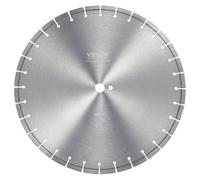 VEVOR Disque à Tronçonner Diamanté 450 mm, Disque Diamant Humide ou Sèche, Lame de Scie à Béton avec Dents Plates de 12 mm, Diamètre du Trou Central Universel 25,4 mm, pour Béton, Carrelage, Brique