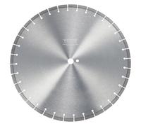 VEVOR Disque à Tronçonner Diamanté 500 mm, Disque Diamant Humide ou Sèche, Lame de Scie à Béton avec Dents Plates de 12 mm, Diamètre du Trou Central Universel 25,4 mm, pour Béton, Carrelage, Brique