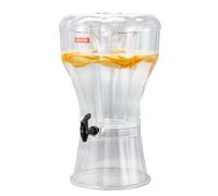 VEVOR Distributeur de Boissons avec Grande Capacité 13 L, Fontaine à Eau en Plastique, Distribution d’Eau Jus Limonade Thé Glacé, avec Robinet Anti-goutte, pour Restaurants Cafés Hôtels Fêtes