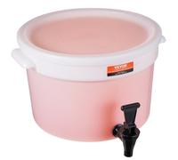 VEVOR Distributeur de Boissons Grande Capacité de 11 L, Fontaine à Eau avec Robinet et Couvercle, en Plastique, Distribution de Jus Limonade Thé Glacé, pour Restaurants, Hôtels, Cafés, Soirées