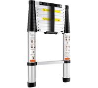 VEVOR - Échelle Télescopique 3 2m Aluminium - Extensible Pliable Portable Multi-Usages Sécurité 170kg