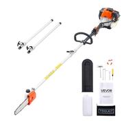 VEVOR Élagueuse Thermique Sur Perche à 2 Temps 33cc Perche Extensible Guide-Chaîne 20,3cm