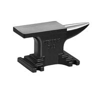 VEVOR Enclume à Corne Unique, Enclume en Acier moulé de 4 kg, Enclume en Corne Ronde Robuste Haute dureté, Design Compact et Base Stable, Outils et équipement de Forge, Outil de Forge pour Plier et