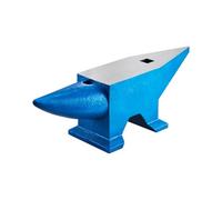 VEVOR Enclume de forgeron 132.3lbs(60 kg) Enclume d’acier Bleu Forger Riveter Aplatir Former le métal Travail du métal Traitement thermique Bijoutier Marteau comme cadeau Portable Robuste