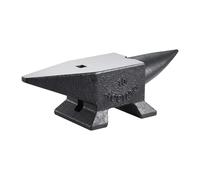 VEVOR Enclume de Forgeron en Acier Dur 10 kg Métal Dureté 55 HRC aux Forges 2 Cornes Traitement Surface Grand Comptoir Parfait pour les Forgerons Métaux Rivetage Aplatissement, Noir
